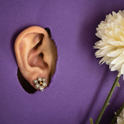 Zircon Dangling Earrings